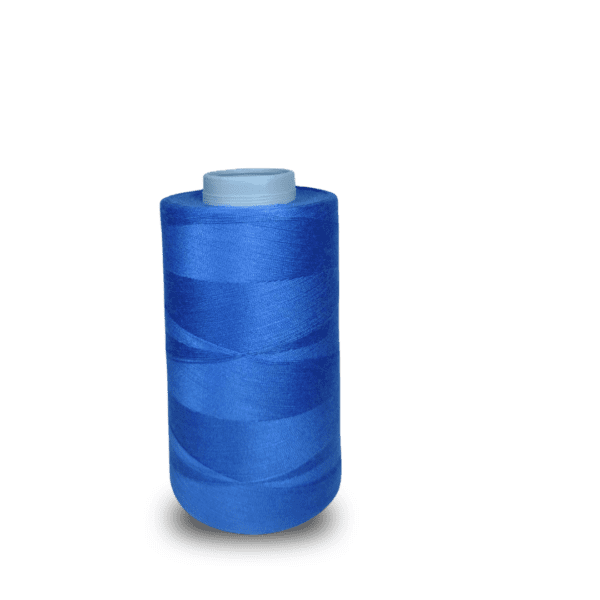 LINHA XIK 80/4572 m = 5000 j COR AZUL 0376* 100% Poliester  Tex 40